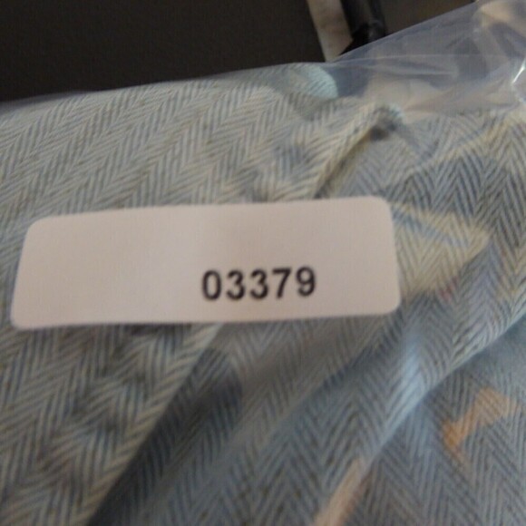 Scotch Center AMS Shirt Men's XL Blue Striped Button Down Long Sleeve Collared - Picture 10 of 10